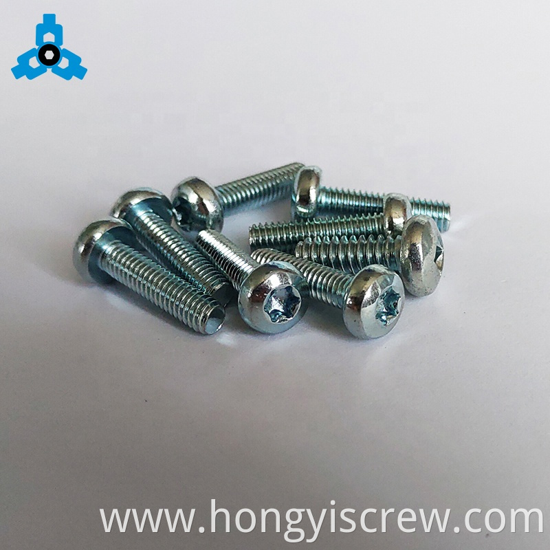 ISO14583 Hex Hexagon Socket Pan Flat Head Carbon Steel Machine Screws Torx OEM Stock Support